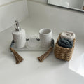 Serene Bath Vanity Set — Pure White Edition