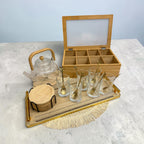 Luxury Tea Set with Bamboo Storage Box