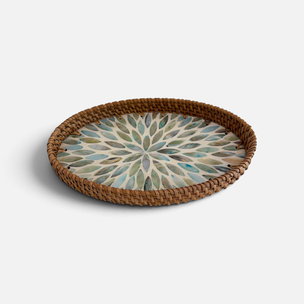 Turquoise Dreams Cake & Dessert Serving Set