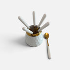 Turquoise Dreams Cake & Dessert Serving Set