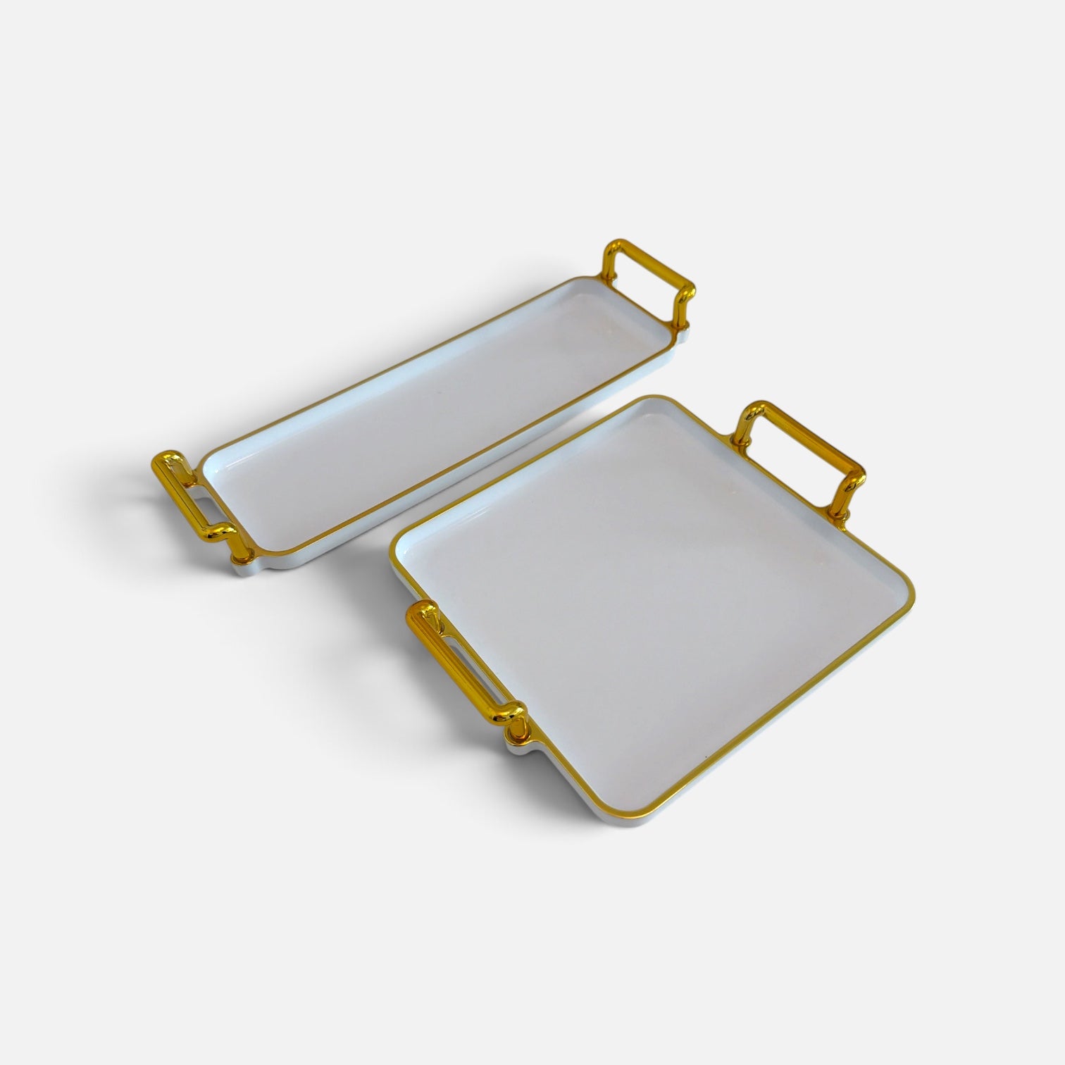 Marble & Gold Luxury Bathroom Accessory Set