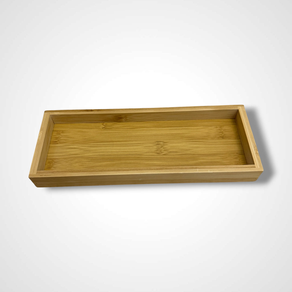 Bamboo & White Ceramic Tea Set – Complete Serving Collection
