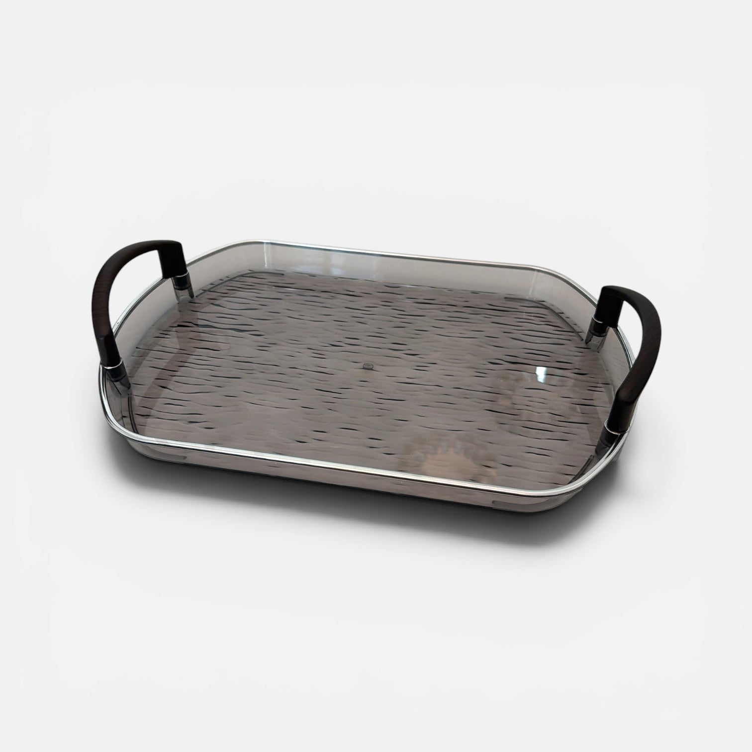 Tea Glass Serving Set with Wooden Accessories