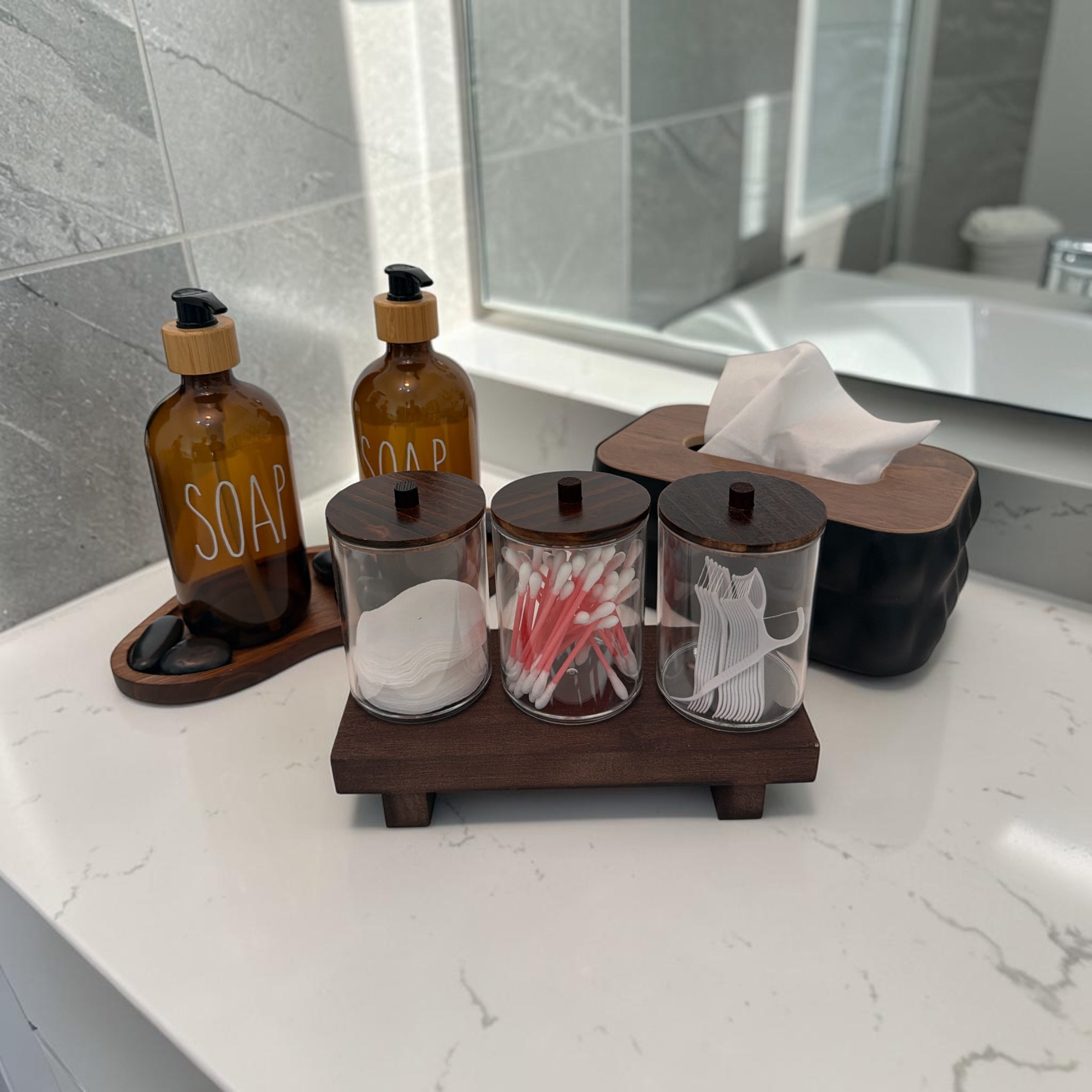 Luxe Spa Bathroom Vanity Set