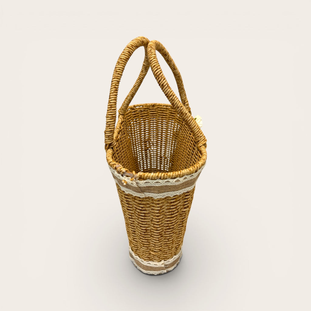 Rosalie Woven Basket Bag
