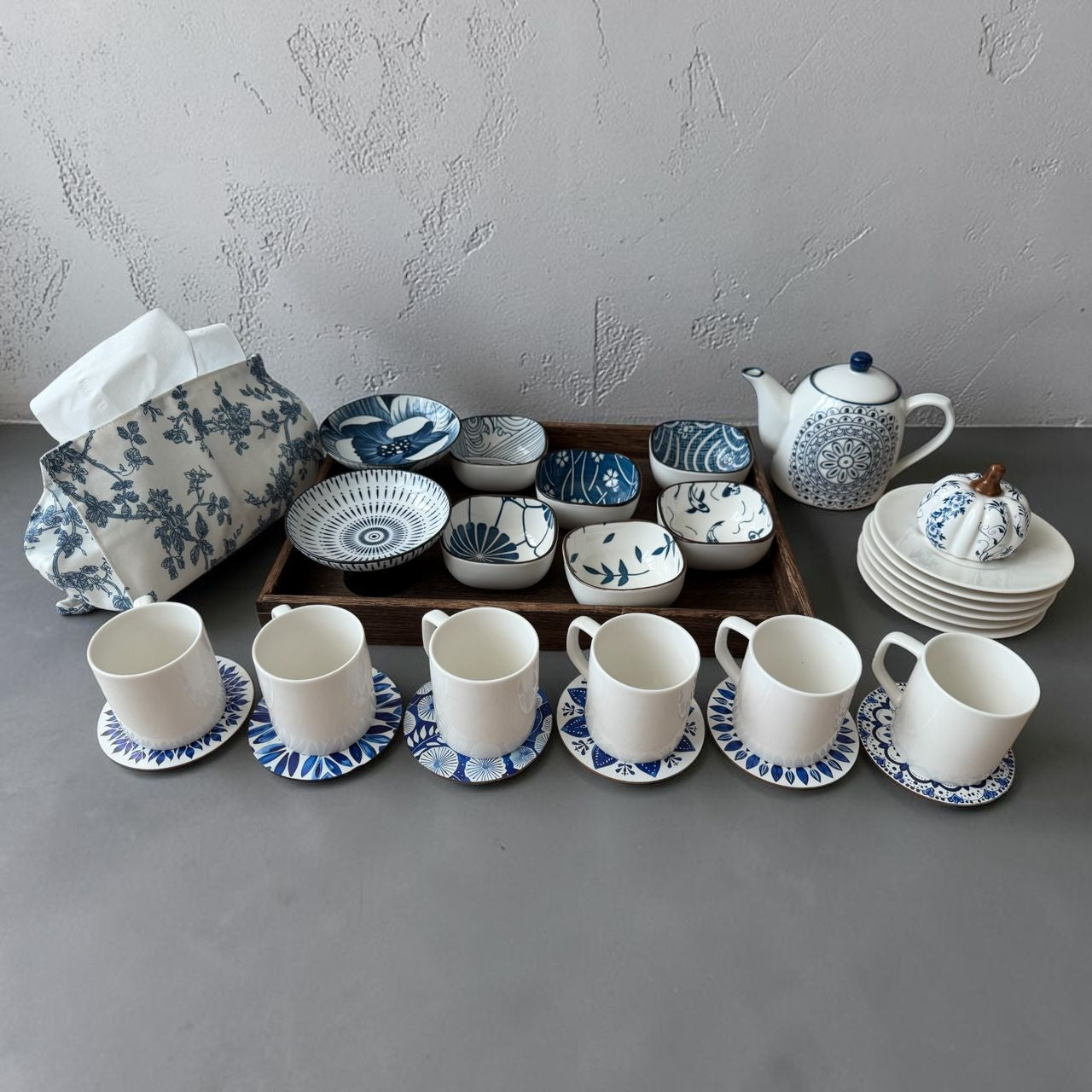 Blue Blossom Tea & Mezze Collection