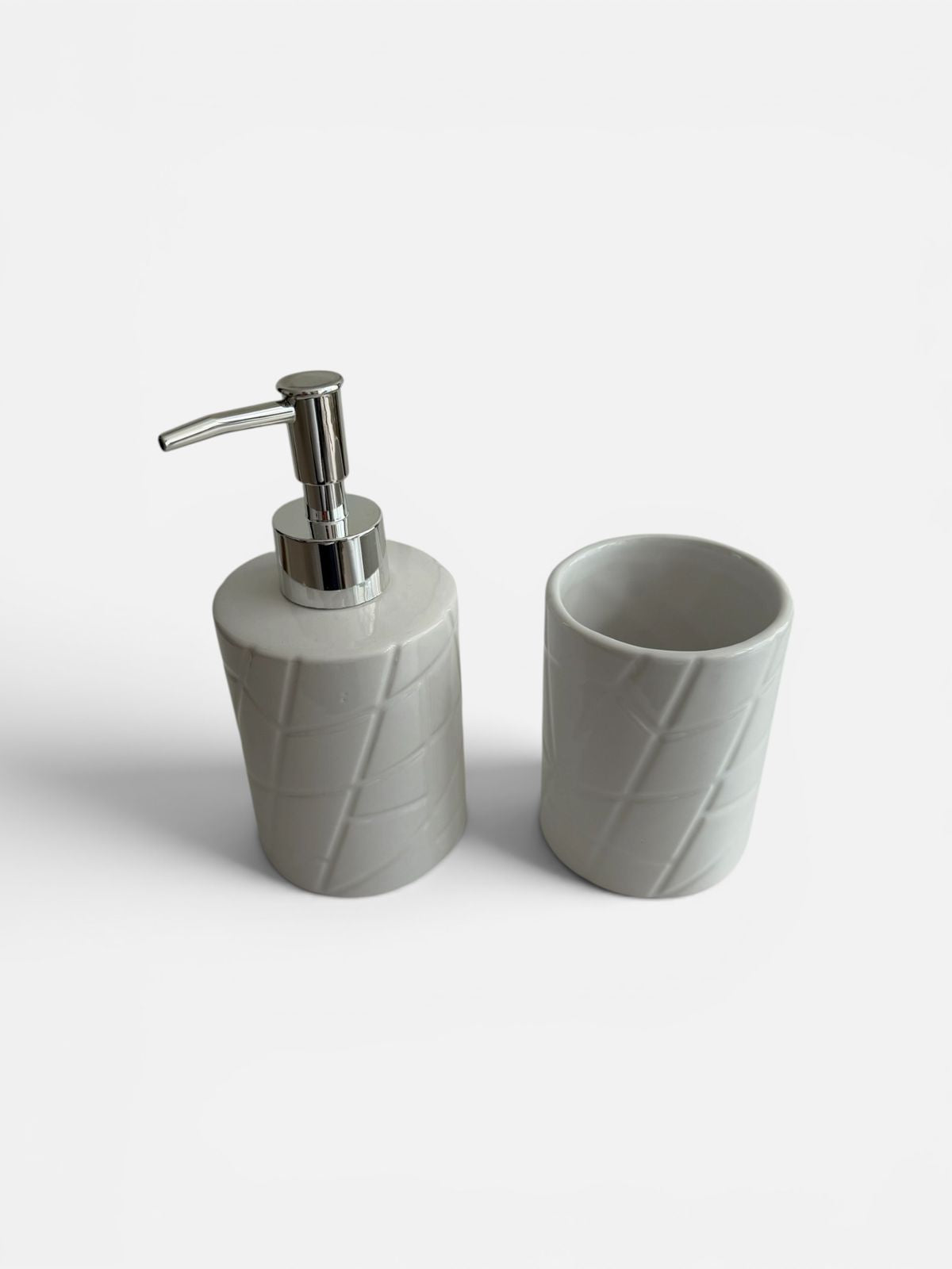 Serene Bath Vanity Set — Pure White Edition