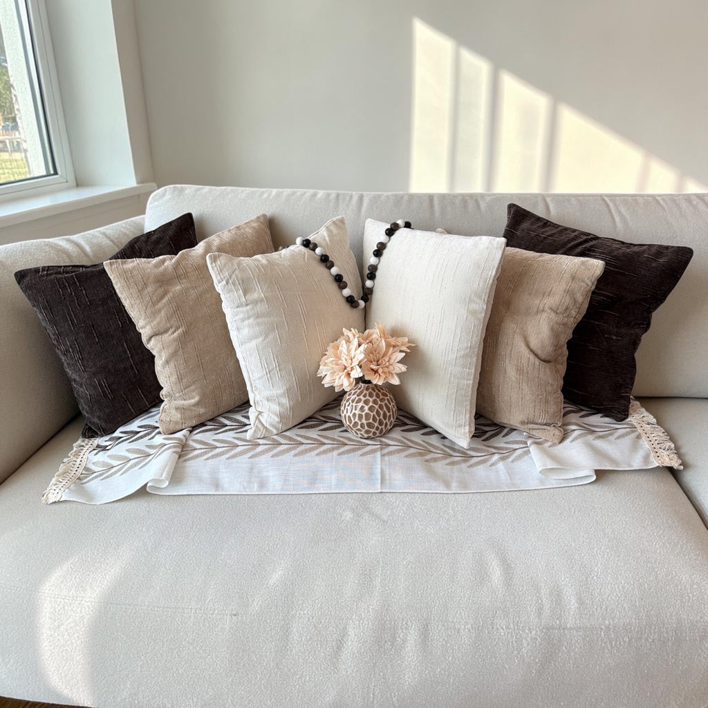 Neutral Boho Home Décor Set
