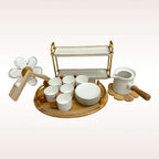 Luxe Daisy Coffee Serving Set