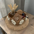 Rustic Bloom Gift Basket – Cozy Home & Self-Care Hamper