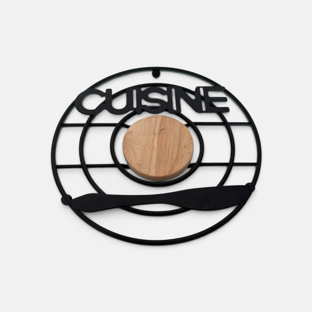 Rustic Kitchen Collection — Wood & Glass Harmony Set