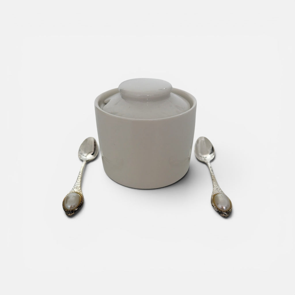 Elegant Marble & Floral Tea Set Collection